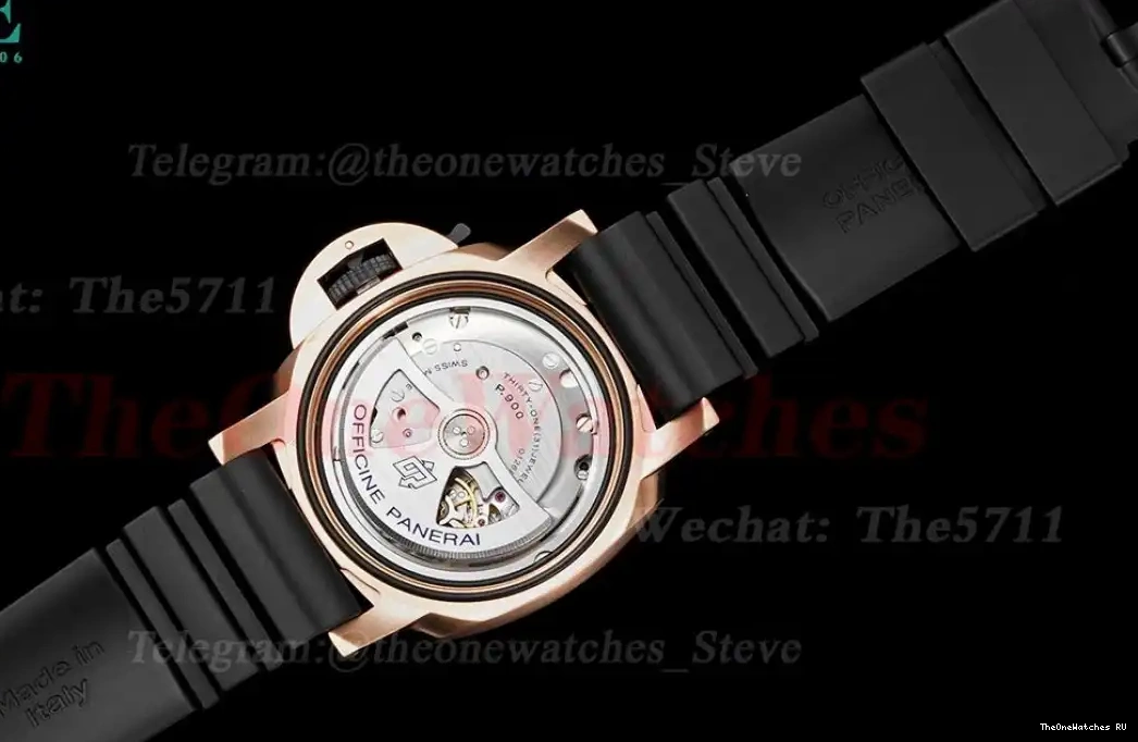 PAM1070 44mm Dial Submersible RG Black RU P900 VSF 0527